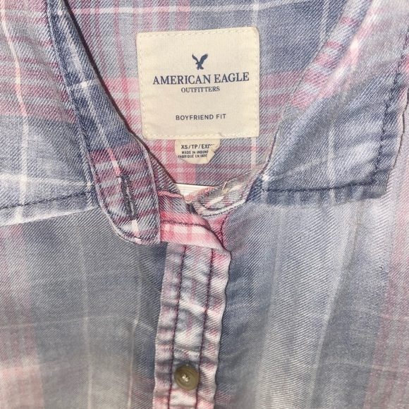 AMERICAN Eagle Outfitters Boyfriend Flannel - Picture 2 of 3